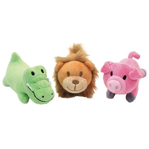 Coastal Lil' Pals Plush Small Dog/Pet Toy W/Squeaker (Alligator)