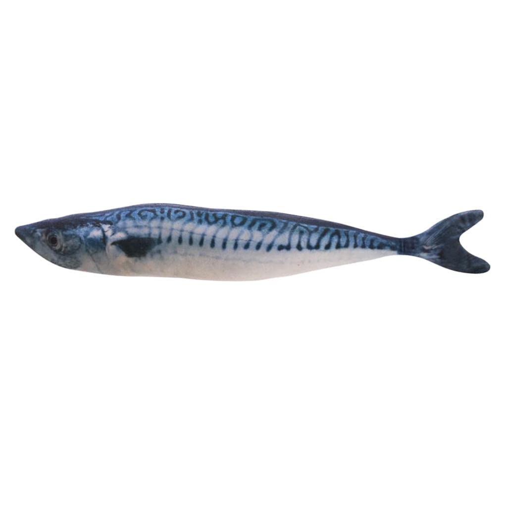 Lyla Cat Wagging Fish Realistic Plush Toy Simulation Catnip Gift Style_E