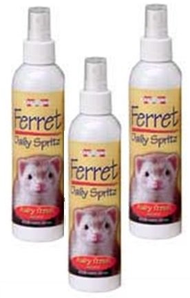 Marshall 3 Pack Of Ferret Daily Spritz, 8 Ounces Each, Conditions Skin And Controls Odor