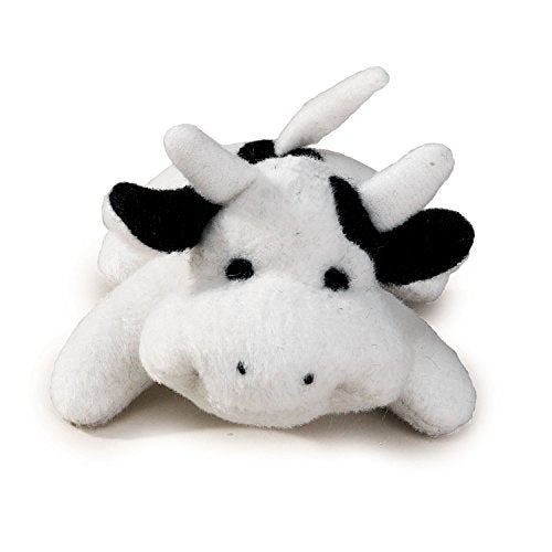 Zanies Bitty Buddy Moo Dog Toys, 3'