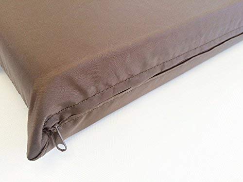 Diy Luxurious Comfort Pet Dog Bed External And Internal Waterproof Covers For Small And Large Dogs - Covers Only (47'X29', Suede - Gray)