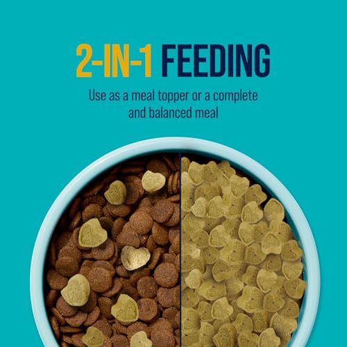 Stewart Raw Naturals Freeze Dried Raw Dog Food or Meal Topper, Chicken and Salmon Recipe, 8 Ounce Bag, Complete and Balanced Nut