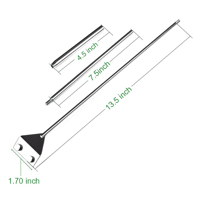 Miguco Stainless Steel Algae Scraper Cleaner With 10 Blades For Aquarium Fish Plant Glass Tank