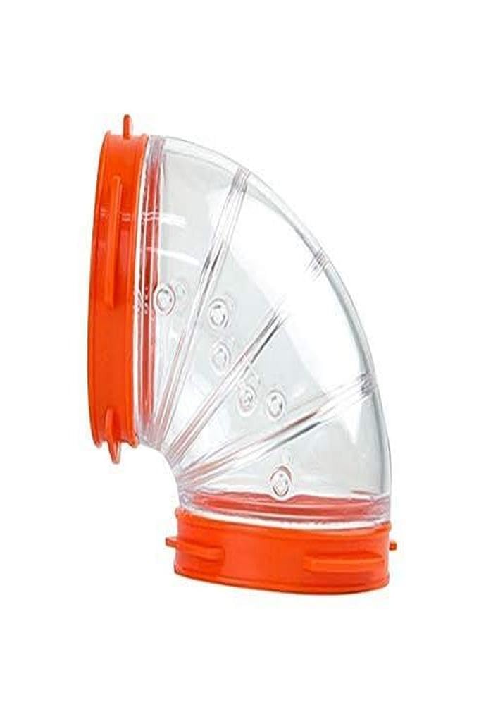 Ferplast Hamster Cage Play Tube | Curve Tunnel, 3.2L X 3.2W X 2.4 Diameter - Inches