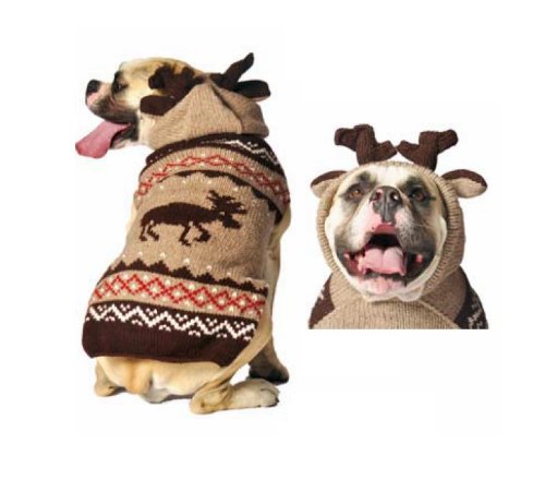 Chilly Dog Moosey Hoodie (Large)