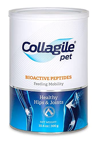 COLLAGILE pet - Dog Hip & Joint Care | Effective Powder Supplement | Clinically Tested by Vets | 100% Natural | Tasteless and Od