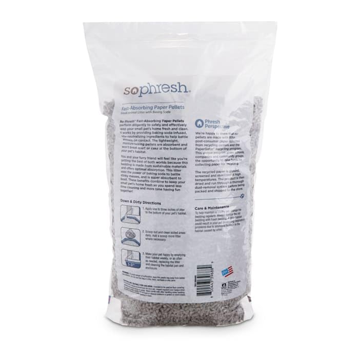 So Phresh Paper Pellets Small Animal Litter 20 lbs. -Like New