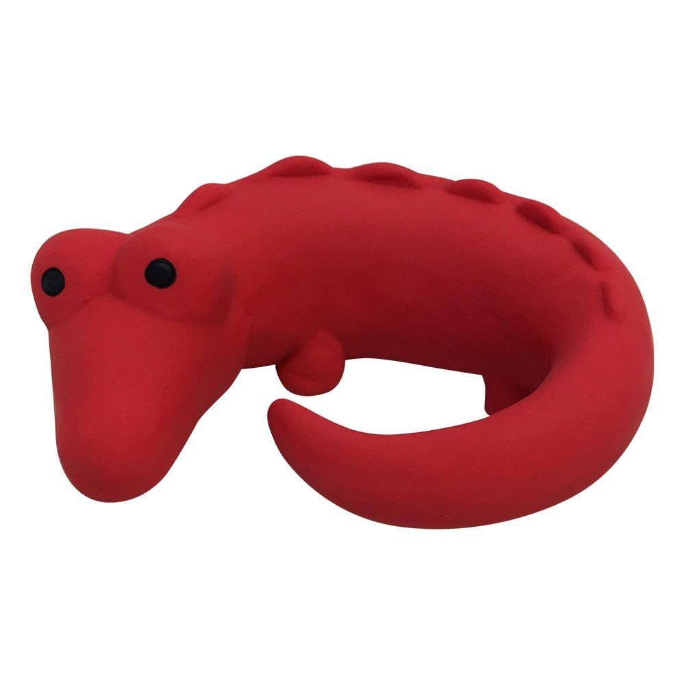 FOUFIT 85648 Zoo Chew Latex Toy for Dogs, Gator, 5