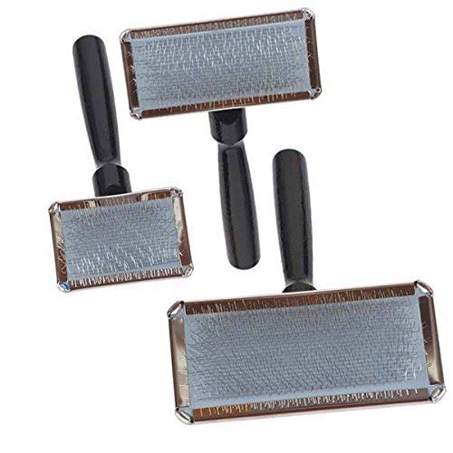 #1 All Systems Slicker Brushes For Dogs Pro Dog Grooming Brush - Choose Size(Large - 4?'L X 2¼'W)