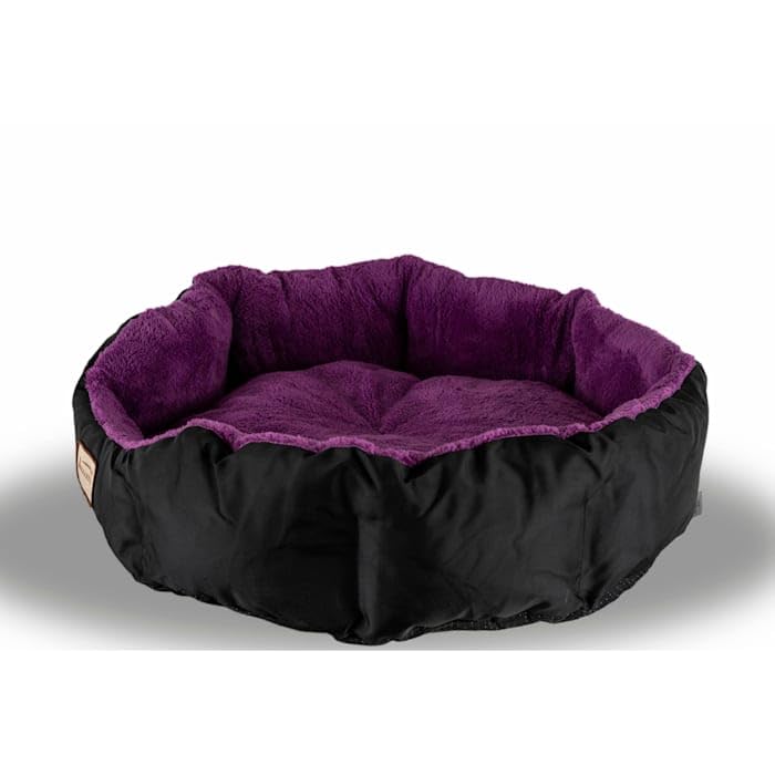 Armarkat Large, Soft Cat Bed - C101NH/ZH, Mulberry/Black (C101HNH/ZH)