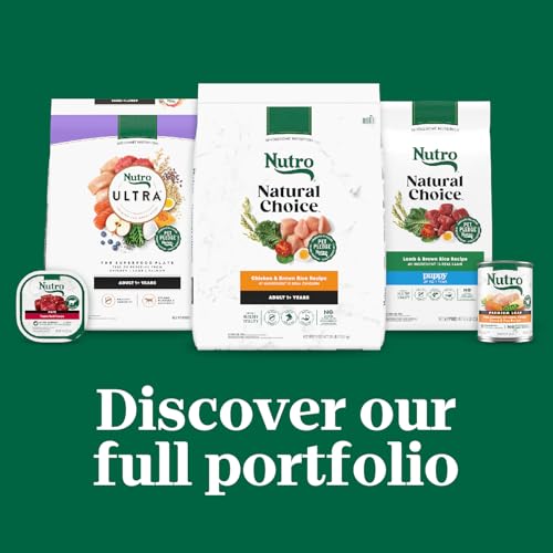 Nutro Hearty Stew Adult Natural Grain Free Wet Dog Food Cuts in Gravy Chunky Beef, Tomato, Carrot & Pea Stew, 12.5 oz Cans (12 C