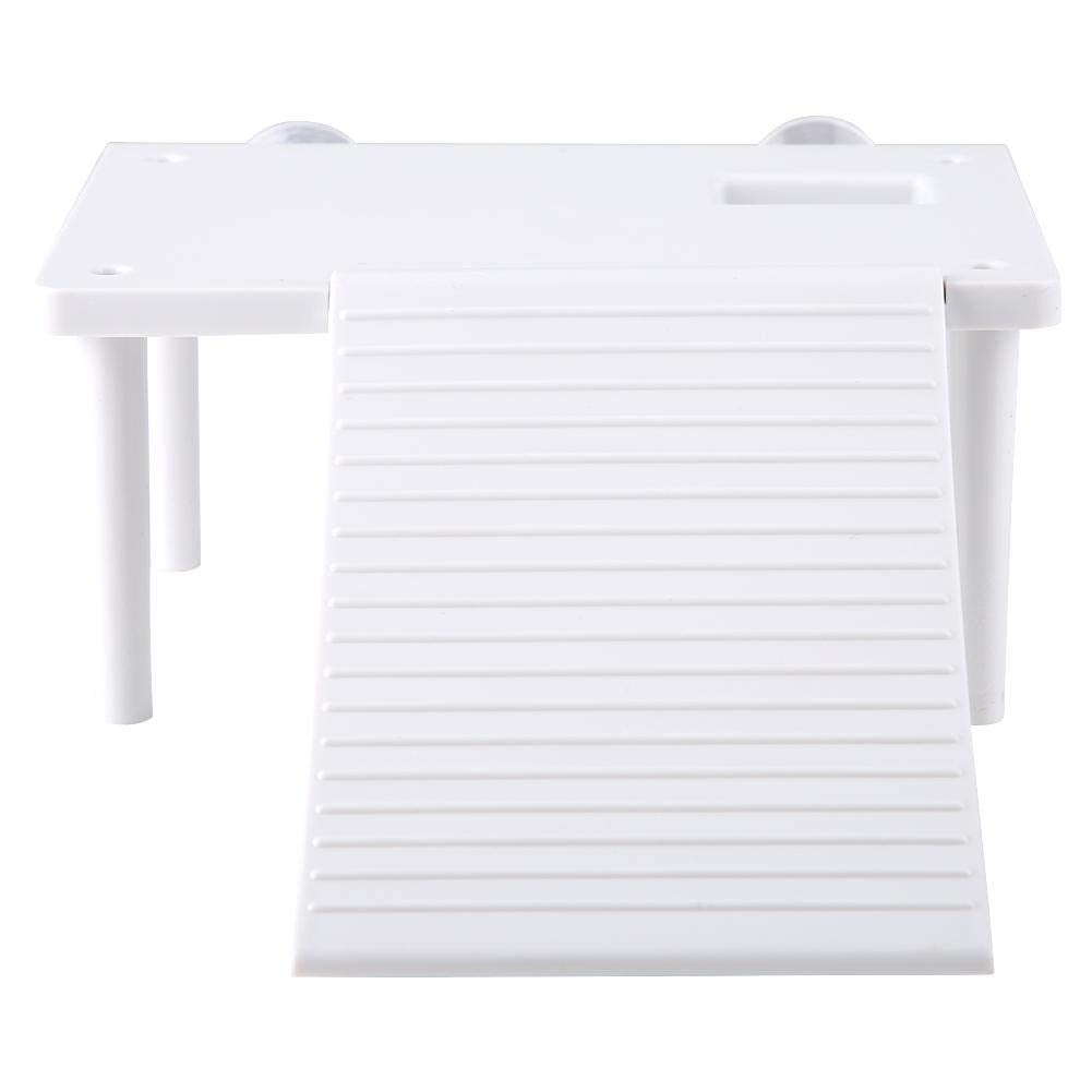 Hffheer Turtle Pier Floating Reptiles Basking Terrapin Dock Aquarium With Ramp Stairs For Tortoise Salamanders And Amphibians