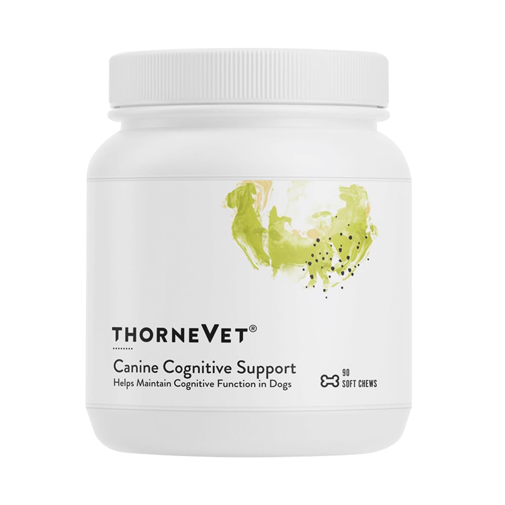 ThorneVet Canine Cognitive Support Soft Chews for Dogs - Great Tasting Health Supplement with B Vitamins and Antioxidants to Sup