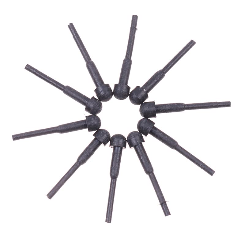 Torsor 10 Pack Hair Scissor Rubber Silencer Replacement Bumper Barber Shears Stopper Hair Cutting Clipping Cutter Od 3Mm Black Muffler Stick Buffer Bumpers Silicone Grooming Parts Salon Pet Tool