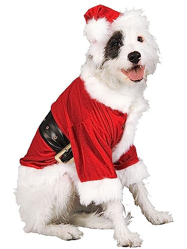 Rubie'S Christmas Collection Santa Claus Pet Costume, Extra-Large