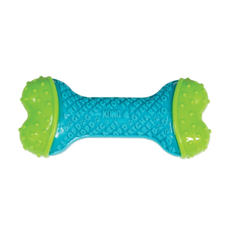 Kong Corestrength Bone - Dog Dental Chew Toy - Durable, Multi-Layered Dog Toy For Enrichment Play & Dental Care - With Textured Body For Teeth Cleaning - For Medium/Large Dogs