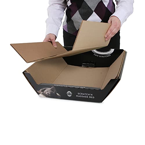 Omega Paw Ripple Board Scratch'N Massage Bed