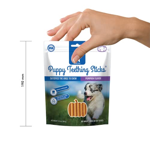 N-Bone Puppy Teething Sticks Pumpkin Flavor