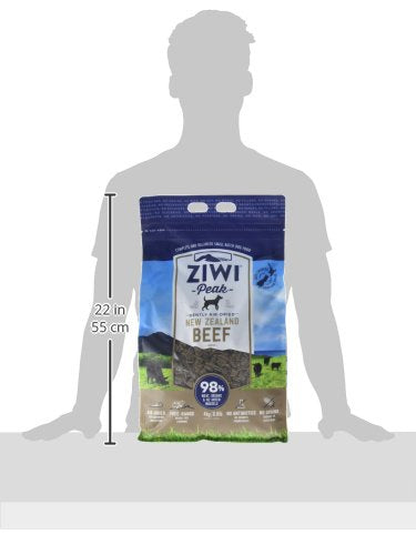 ZIWI Peak Air-Dried Dog Food, Beef, Grain Free, High Protein, 8.8 lb - All Natural, Limited Ingredient, Model ZPDDB4000P-US