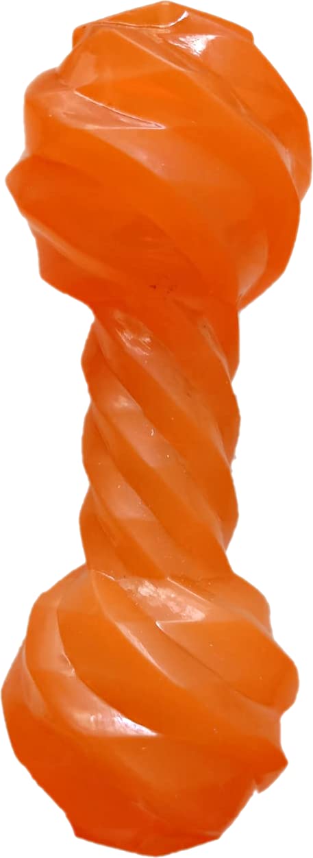 The Pets Company Tpr Rubber Chew Toys For Dogs| Dog Dumbell| Ideal Dog Toy For Large And Medium Dog Breeds (Dumbell Treat Toy, L