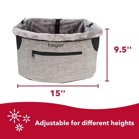 Coastal Pet Bergan - Comfort Hanging Dog Booster - Black - Small - Up To 30 Pounds