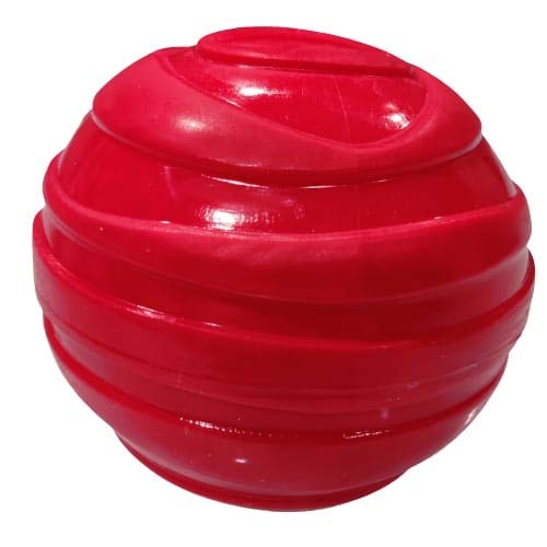 Pet Guard Latex Squeaky Rubber Football Toy for Puppy, Dog and Cat  Color May Vary (Large)