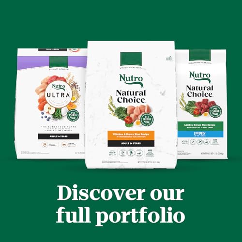 Nutro Natural Choice Adult Dry Dog Food, Lamb and Brown Rice Recipe, 36 lb. Bag