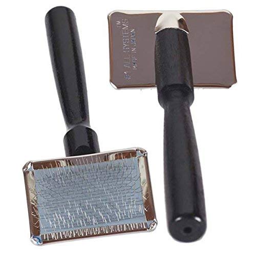 #1 All Systems Slicker Brushes For Dogs Pro Dog Grooming Brush - Choose Size(Small - 2½'L X 1½'W)