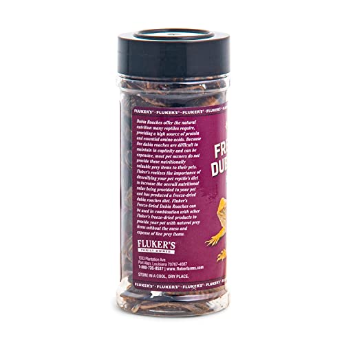Flukers Freeze Dried Dubia Roaches for Reptiles