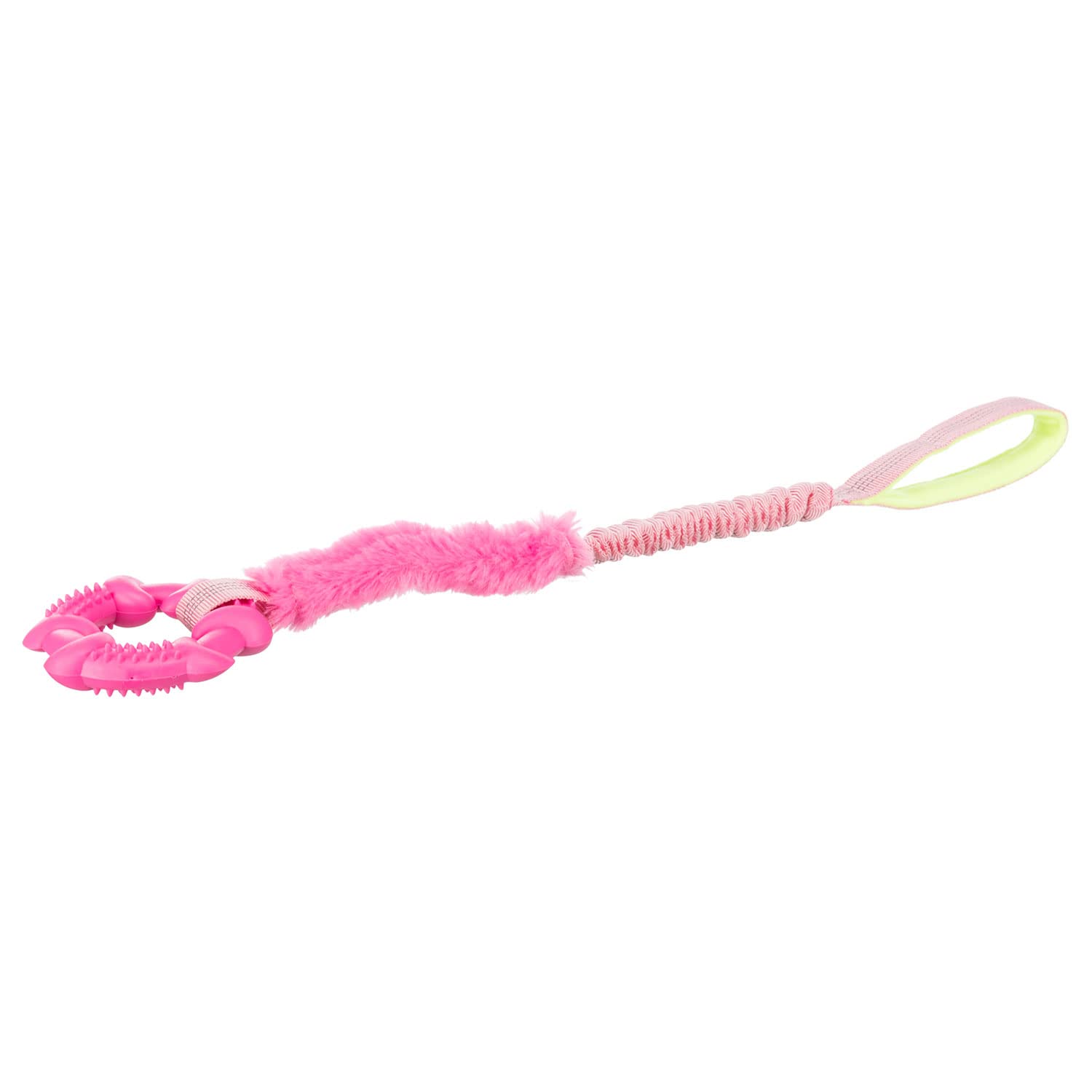 Trixie Bungee Rope Tugger Dog Toy With Tpr Ring, Durable Polyester And Thermoplastic Rubber Rope Toy For Dogs, Shock Absorbing T