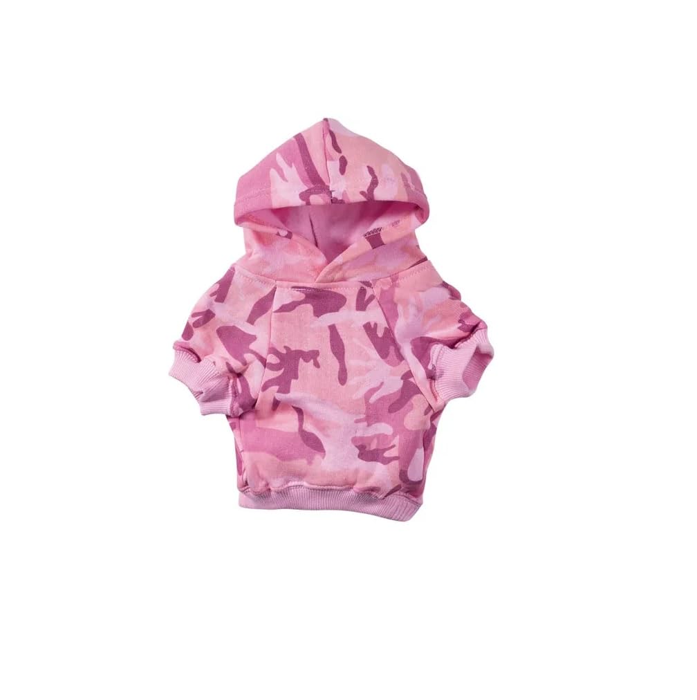Casual Canine Camo Hoodie For Dogs, 24' Xxl, Pink