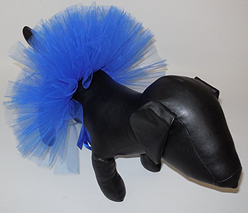 Pawpatu Handcrafted Royal Blue Mesh Tutu For Extra Large Dogs