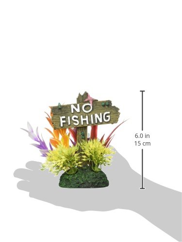 Blue Ribbon Pet Products Exotic Environments No Fishing Sign