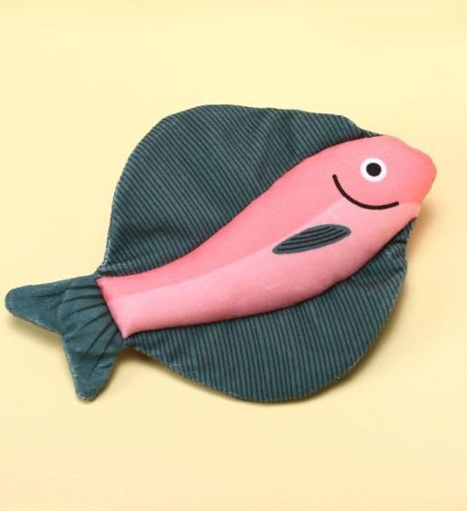 D&C Paws Catnip Fish Toy For Cats Soft And Durable, Interactive Cat Fish Realistic Plush Toys For Indoor Kitten Exercise Teethin