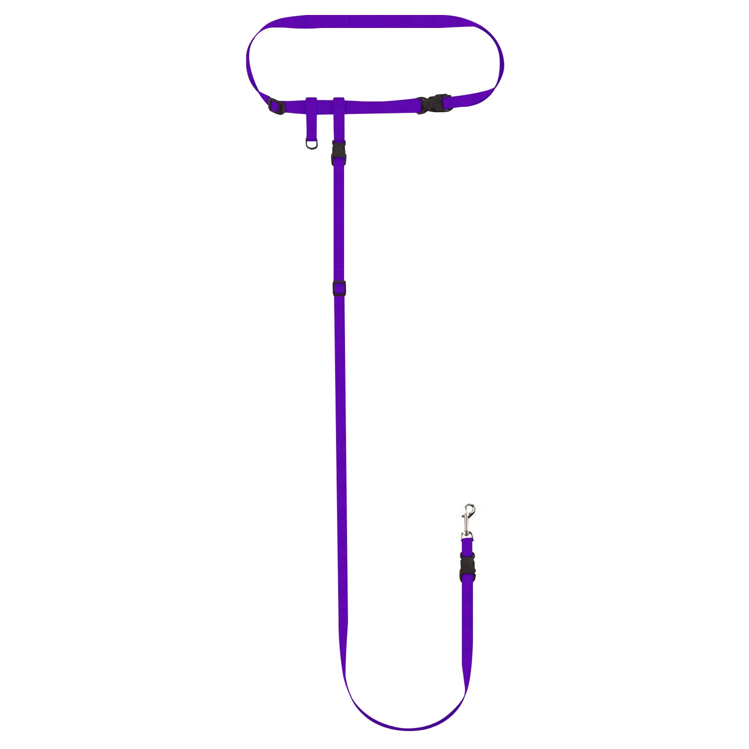 The Buddy System Hands Free Dog Leash, Adjustable Leash For Running, Jogging, Training And Service Dogs, Great For Small, Medium