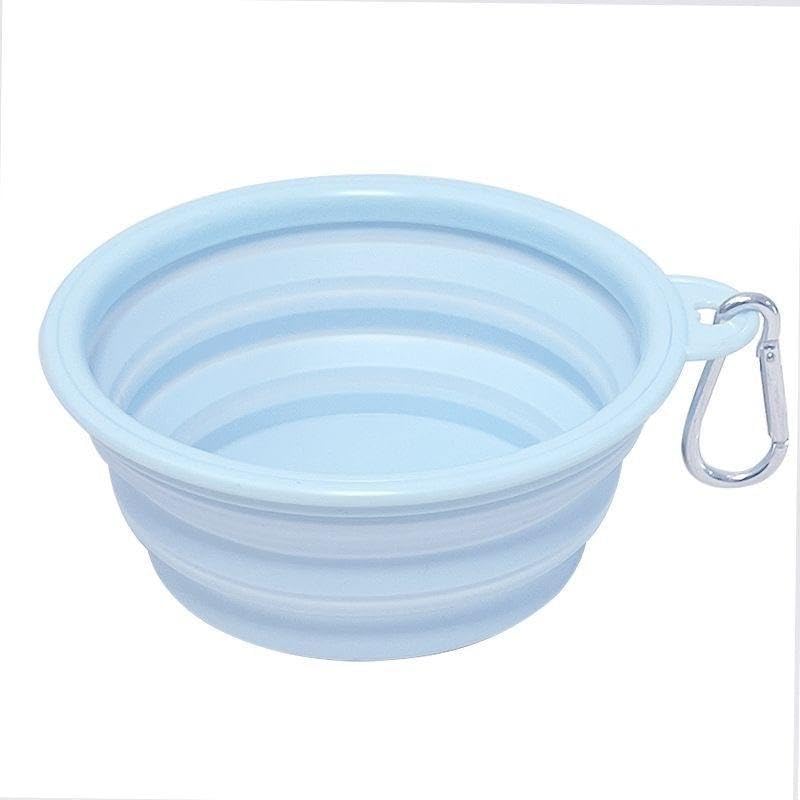 Wisik Enterprise Collapsible Dog Bowl, Premium Silicone Pet Water Bowls For Cats & Dogs, Portable Dog Travel Bowls, Foldable For