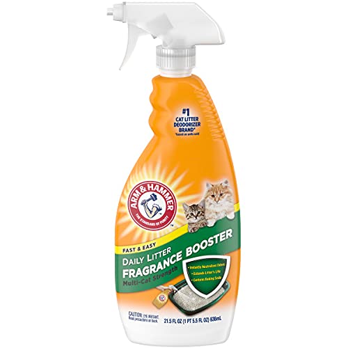 Arm And Hammer Cat Litter Deodorizer Spray, 21.5 Fl Oz [2-Pack]