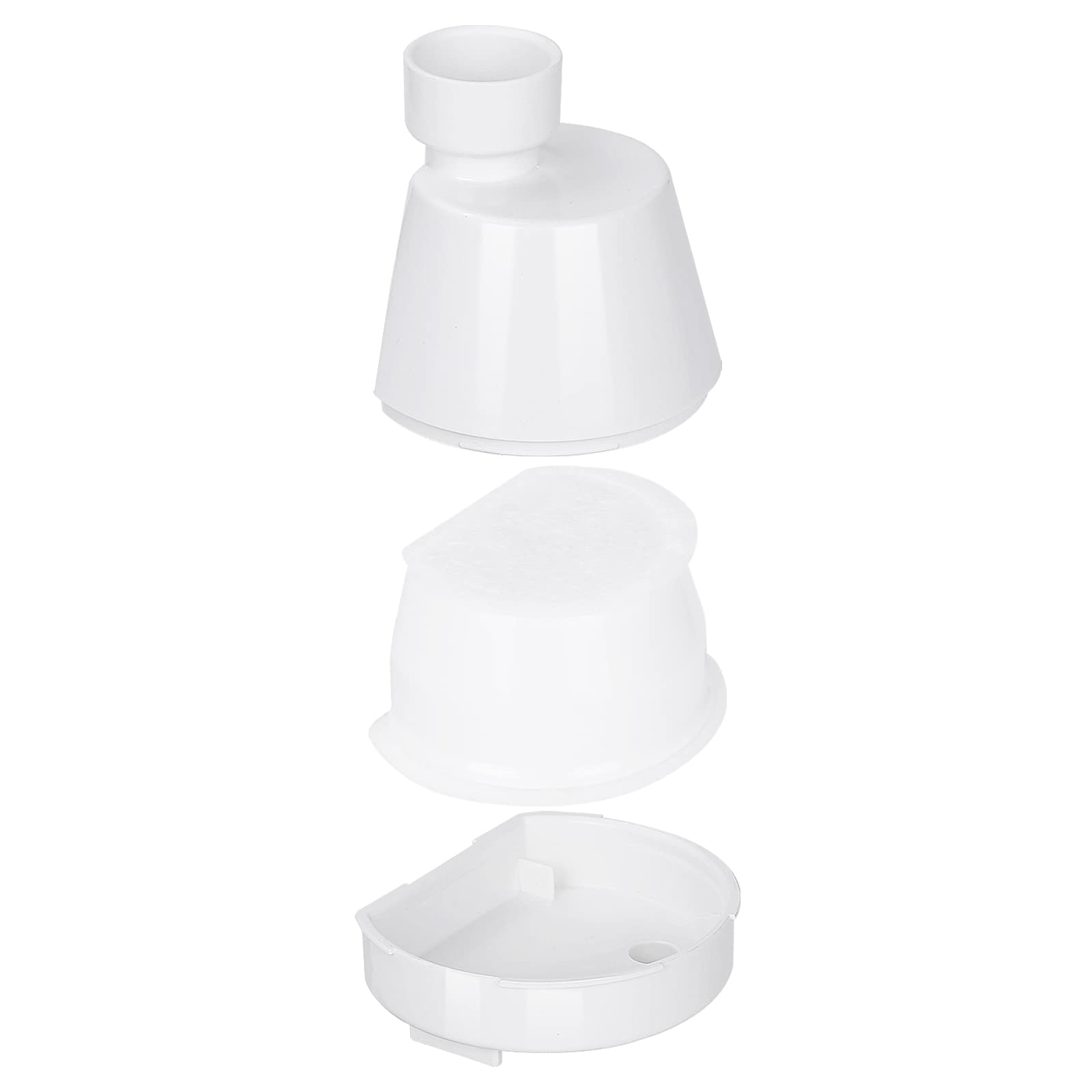 Sanklev 2 Pack Filter Housing Replacement For Ceramic Pagoda, 1/2 Gallon, 1 Gallon, 2 Gallon, Butterfly, Avalon, Seascape, Sedona, Seaside And Creekside Pet Fountains