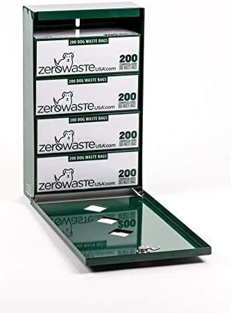 Zero Waste Usa 2,000 Premium Dog Waste Station Refill Roll Bags - Guaranteed To Fit Any Commercial Roll Bag Dispenser (10 Rolls