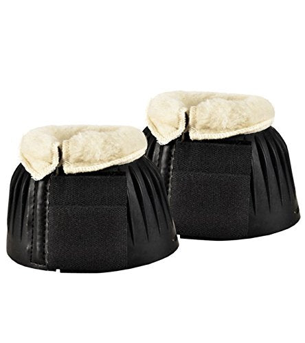 Jacks Imports 2128F-Bk-M Bell Boots Ribbed With Fleece  Black - Medium