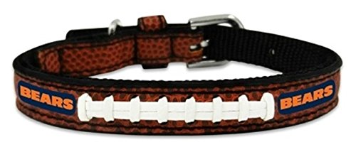 Chicago Bears Classic Leather Football Collar, Toy