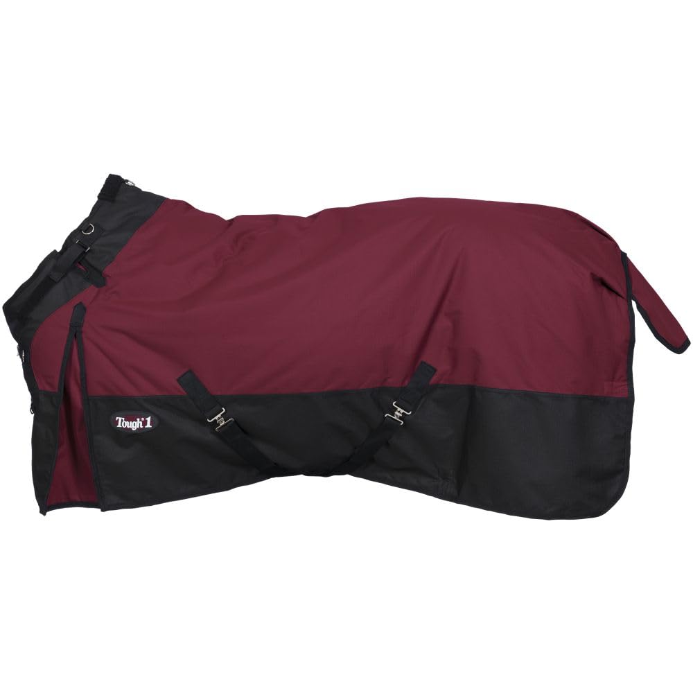 Tough 1 1200D Snuggit Turnout 300g 81In Burgundy