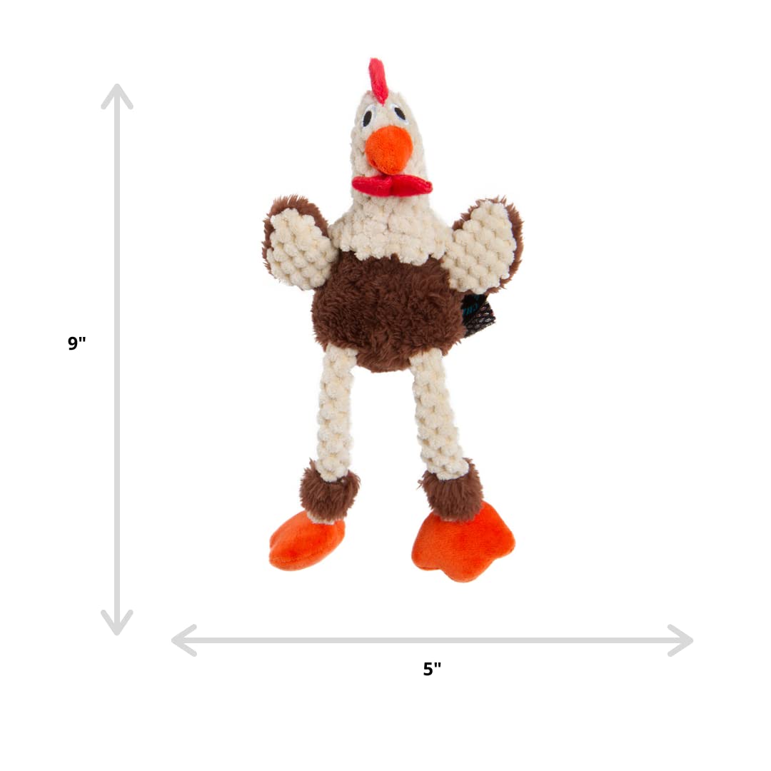 Godog 3 Pack Of Just Me Skinny Brown Rooster Brown, Small