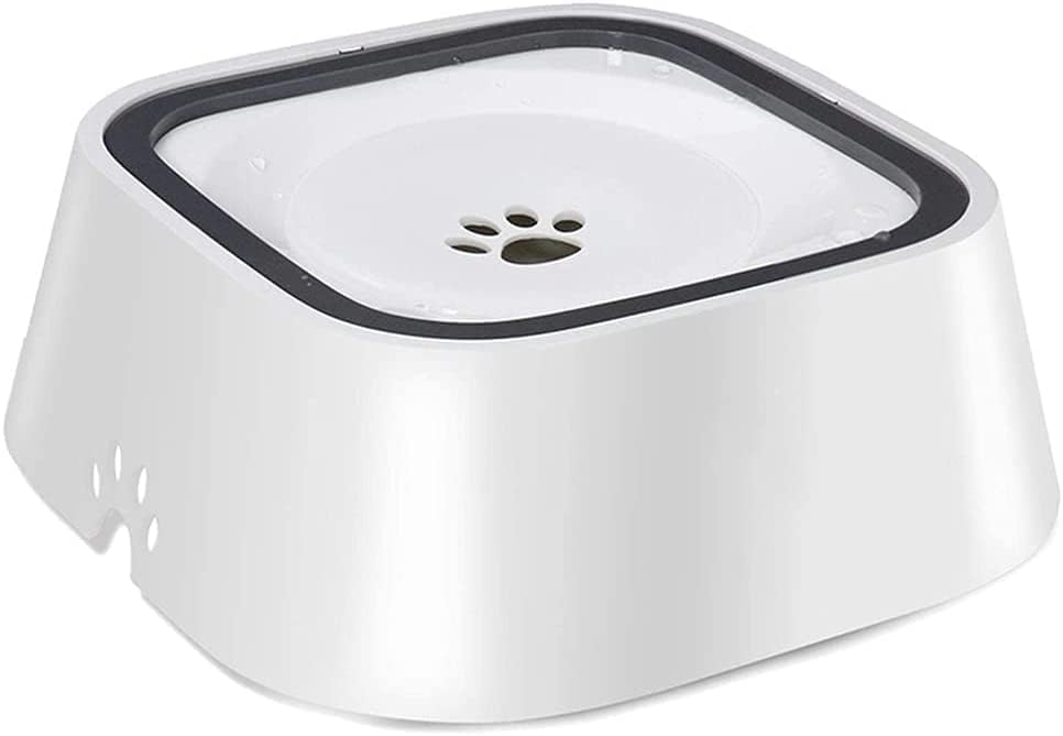 Gnoly Dog Water Bowl, SplashFree Pet Water Feeder, Vehicle Carried Floating Bowl, No Spill Cat Water Fountain For Car Travel, N