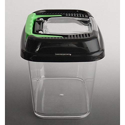 Critter Keeper With Handle, Easy To Observe, Terrarium For Bugs, Fish, Lizards, Crawfish, Frogs, Or Snakes, Insect Cage, Made In