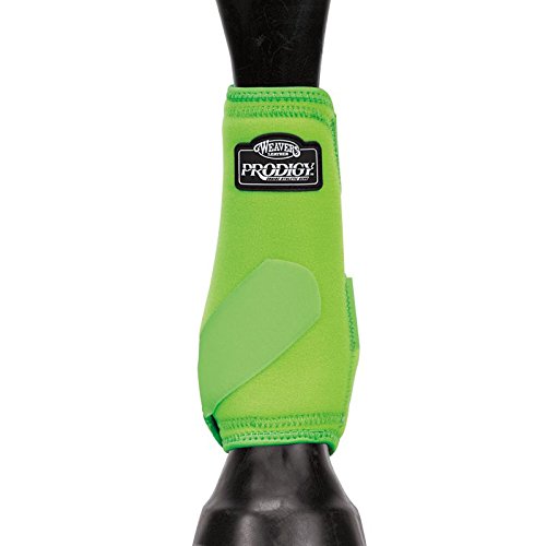 Weaver Leather Unisex Adult 2-pack, Front Horse-boots, Black, Medium US