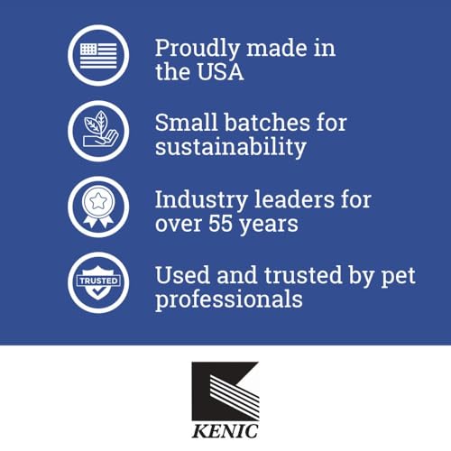 Kenic Vanilla Pet Cologne, Long-Lasting Dog Deodorizing Spray For Freshness & Shine, Ph-Balanced, Odor-Neutralizing & Conditioni