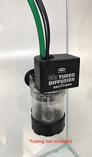 Mr. Aqua CO2 Turbo Diffuser 200 - Black, Model MA-020 for Aquariums