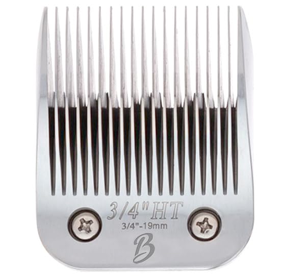 Bucchelli Detachable A Series 3/4 Blade Dog Grooming Cut Length 3/4'' - 19Mm Ideal For Large Trimming Areas Japanese Carbonized 