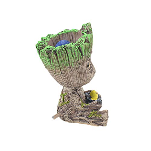 Teemo Aquarium Groot Air Bubbler Decorations, Air Bubbler Decorations For Fish Tank.